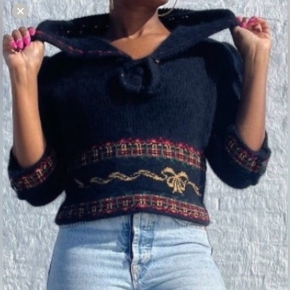 Cullinane Sweaters - New Vintage Angora Cullinane Sweater Size Small